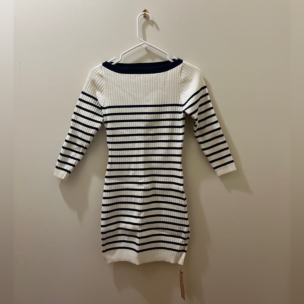 Reformation Ines Ribbed Sweater Dress - Picture 7 of 8